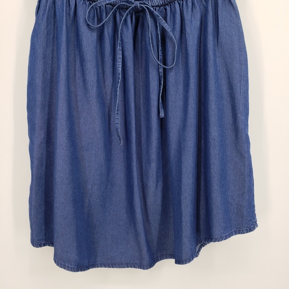 Gap Chambray Sleeveless Dress Sz S - Picture 5 of 8